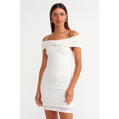 Bodycon Mini Kant Jurk