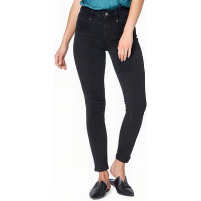 PAIGE Margot Ankle Jolene Pockets Mystic Night Größe: W24 | Slim Jeans Outlet | Damen | Schwarz