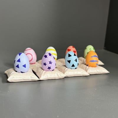 Japanse Echte Schaalfiguur Digimon Adventure De Originele Leidende Groep Digimon Ei Digimon Adventure Actiemodel Speelgoed 3.5cm black