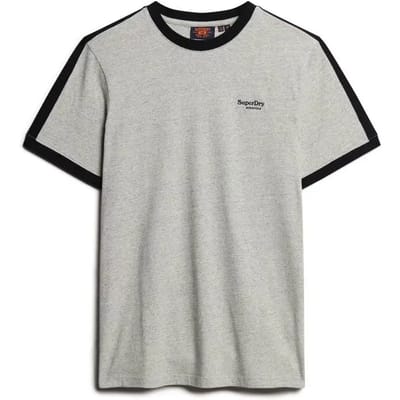 Superdry - Essential Retro T-shirt met logo - Heren - T-shirts