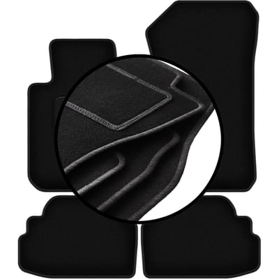 Complete set veloursmatten voor: BMW 1 E82 coupé (2007-2013)