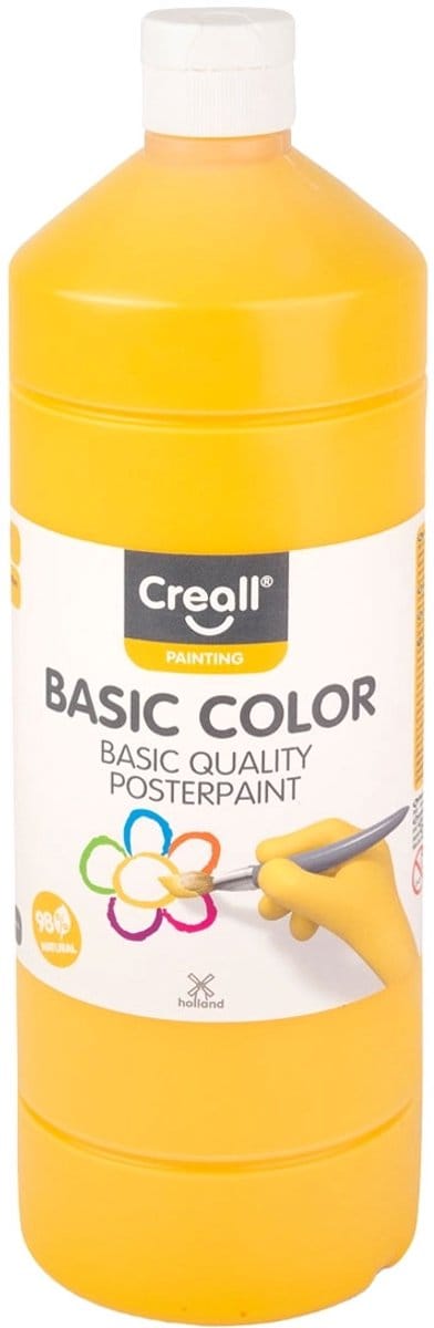 Creall Schoolverf Donker Geel - 500ml