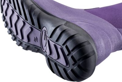 Grubs damesrubberlaarzen Tideline Wellies paars