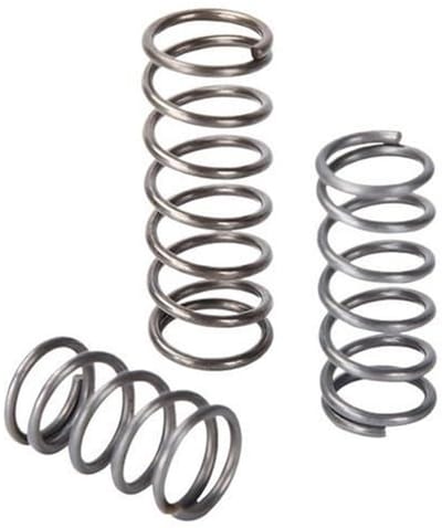 Drukveren Set - Kleine Spiraalveren - Apparaat Reparatie - Roestvrij Staal 304 - 10x 1.0mm - Zilverkleurig
