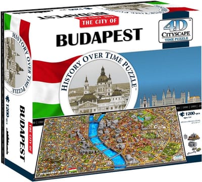 3D Stadsgezicht Puzzel Boedapest - Meerlaags Bouwmodel