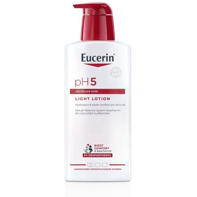 Eucerin pH5 Light Bodylotion - Lichte Structuur Lotion voor Gevoelige huid - 5% Dexpanthenol - 400ml