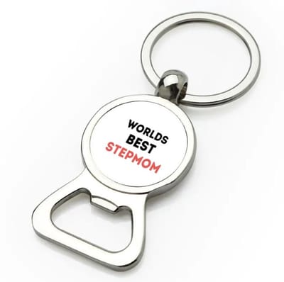 Akyol - worlds best stepmom flesopener - Mama - de beste stiefmoeder - moeder cadeautjes - moederdag - verjaardagscadeau - verjaardag - cadeau - geschenk - kado - gift - moeder artikelen - 9 bij 3 cm