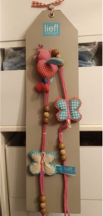 Lief! Lifestyle Garland Bird pink - 100 cm