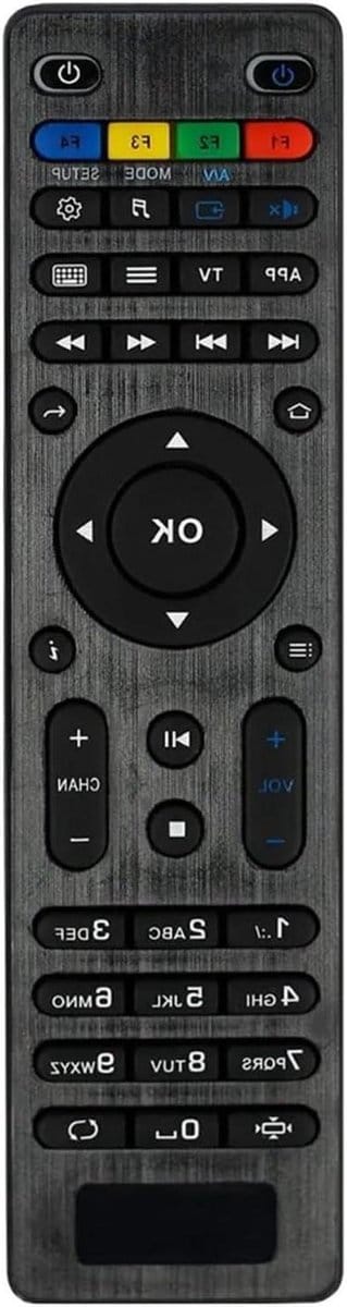 Afstandsbediening IPTV Box - Controller TV Box - Televisie Bediening - IR Draadloze Communicatie - 1x1x1 cm - Zwart
