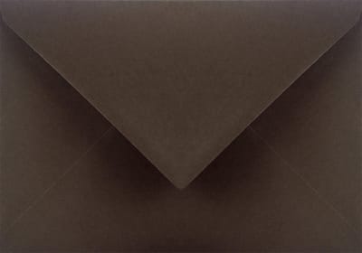 Gladde bruine enveloppen A5 - 162 x 229 mm - C5 - 20 stuks - NK natgelijmde - 115 gram - Sirio Color - Netuno