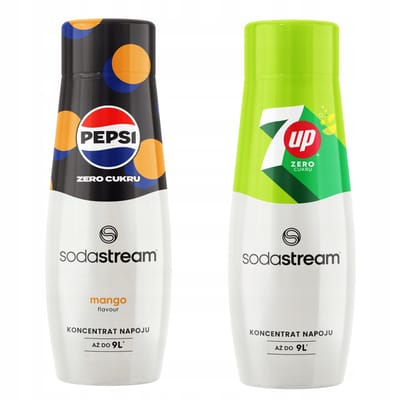 SodaStream Serie - Pepsi Max Mango Zero + 7UP Free - Suikervrije Dranken
