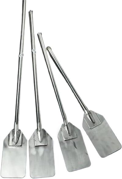 Roestvrijstalen Roerstaaf - Mengpeddel Keukenlepel - Dranken Mengen - Roestbestendig Materiaal - 30 inch - Zilver