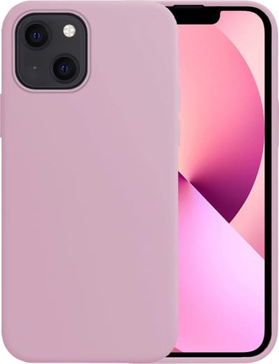 Hoesje - Geschikt voor Apple iPhone 14 - Sterk & Shockproof - Hoes Cover - Siliconen Case - Telefoonhoesjes - Lila