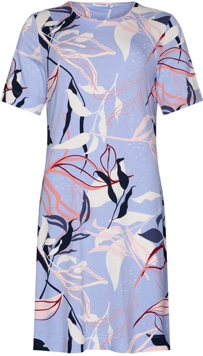 Dames Nachthemd Pastunette Premium - Artistic Floral - Ecovero Viscose - Maat 46
