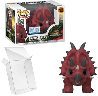 Funko Pop! Movies: Jurassic World Rebirth - Diabloceratops #1803 Funko Exclusive