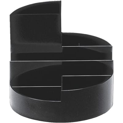 MAUL Pennenkoker MAULrundbox kunststof 14 x 14 x 12.5 cm zwart