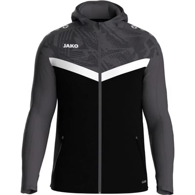 Dames trainingsjack met capuchon en volledige ritssluiting Jako Iconic