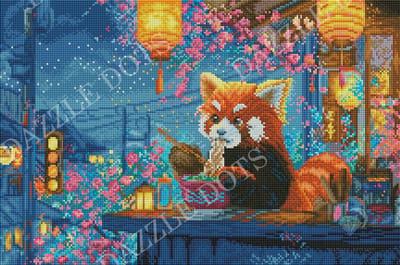 Diamond Painting - 7016 Twilight Feast - Nachtelijk Feestmaal - Letistitch (53.5 x 35.6) vierkante steentjes