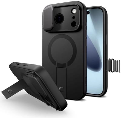 Tech-Protect Kevlar Aura MagSafe Case for iPhone 17 Pro - Black