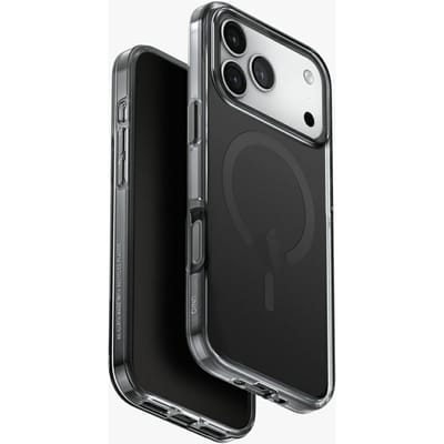 UNIQ Clario Hoesje voor iPhone 17 Pro Max Magclick Opladen Zwart