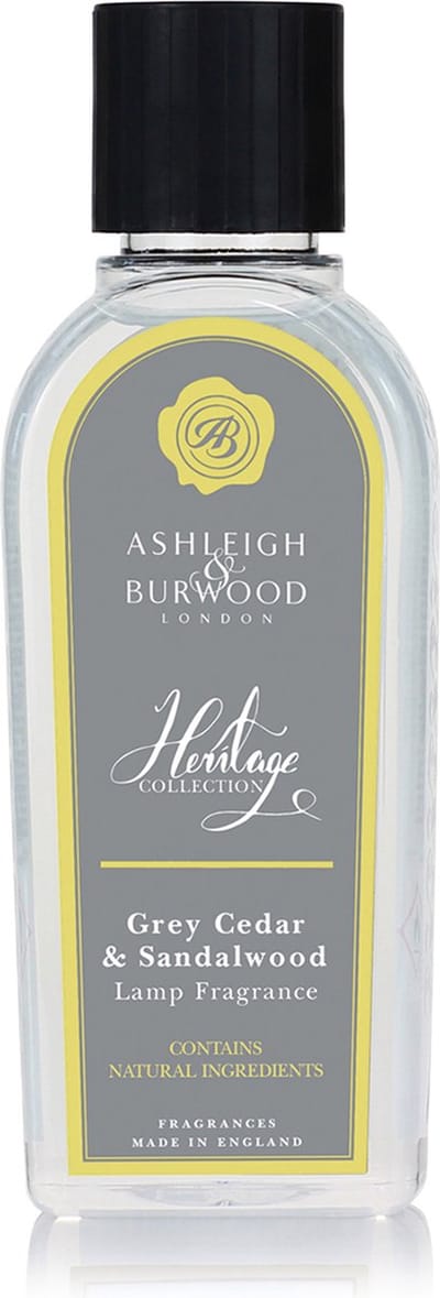 Ashleigh & Burwood Navulling - voor geurbrander - Heritage - Grey Cedar & Sandalwood - 250 ml