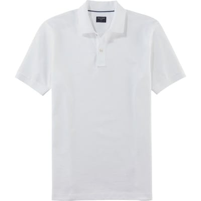 OLYMP Poloshirt Piqué Wit - Maat XXL - Heren