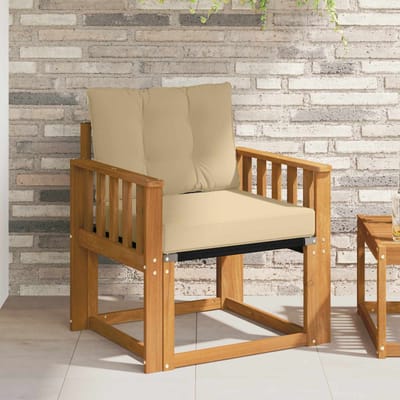 vidaXL - Buitensofa - Massief - Acacia - Hout - Naturel