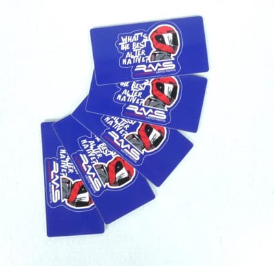 Sticker RMS voor motor 120x60mm Nieuw
