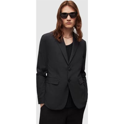 AllSaints Canta Blazer Black Maat: 38 | Blazers Outlet | Heren | Zwart