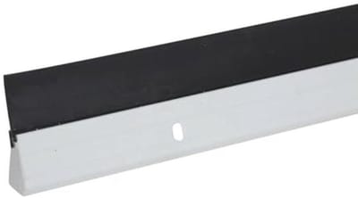 Lange Aluminium Deur Bodemafdichting - 1-5/8 Inch x 36 Inch - Zilver