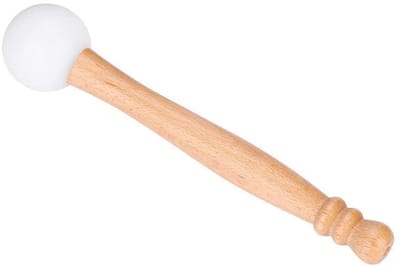 Allecto - Kristallen Klankschaal - Klankervaring - Robuust - Rubberen Hammer - Spelaccessoire - Perfect voor meditatie - Houten Hammer Stok