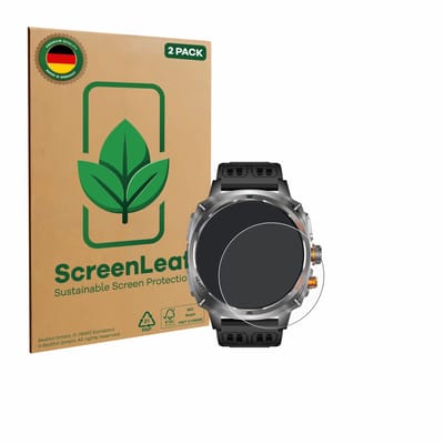 2 Stuks Screenprotector voor Rogbid Titan V 1.75" - Hoogwaardige Beschermfolie transparant