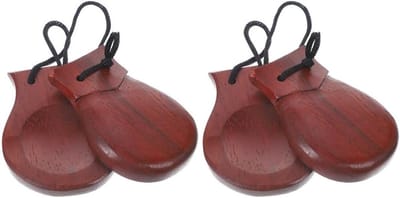 Traditionele Spaanse Castagnetten voor Volwassenen - Flamenco Percussie Instrument voor Muziek en Dans