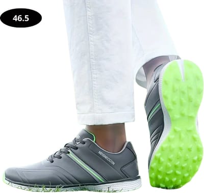 Livano Golfschoenen Heren - Sneakers - Golfkleding - Golfschoenen Antislip - Waterdicht - Golfen - Donker Grijs 46.5
