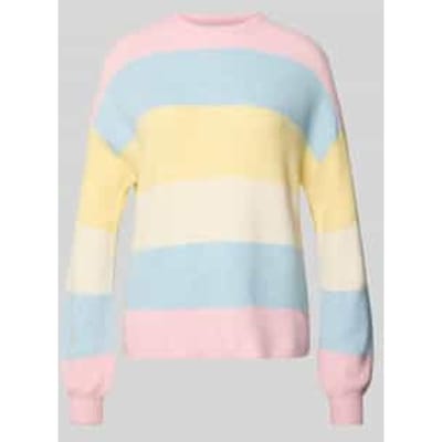 ONLY - ONLATIA L/S STRIPE PULLOV KNT NOOS - Dames - Gebreide truien