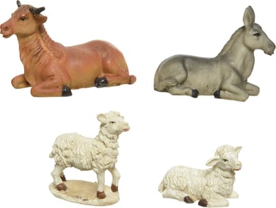 Kerststal Set van 4 figuren
