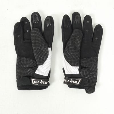 Gant moto cross VTT descente S-Line taille XS pour homme / femme noir/blanc GAN 460 XS 07 Neuf