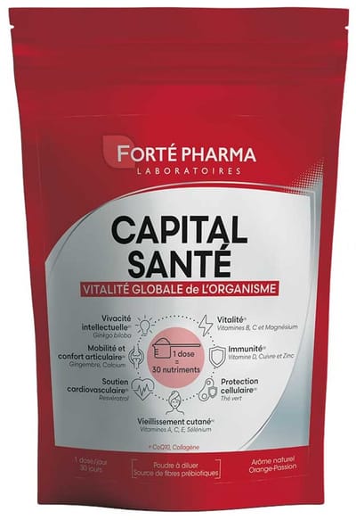 Forté Pharma Capital Santé Vitalité Globale de l'Organisme 228 g