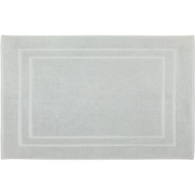 DoubleDry Hotel Badmat 50 x 80 cm – 100% Katoen – Zacht en Absorberend – Licht Grijs