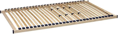 Bedframe 160X220 cm - incl middenbalk - Zwart - Wouw