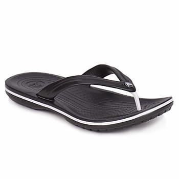 Crocs Crocband Flip Croslite Rubberen Zwarte Slippers