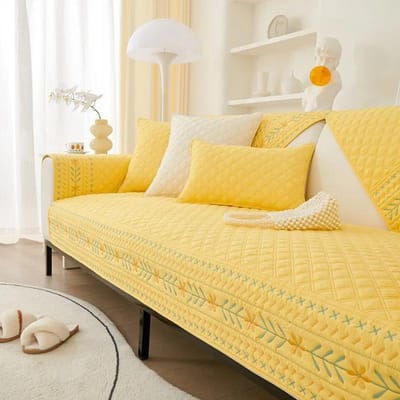 Bohemian Bankovertrek voor Woonkamer Geometrie Ruit Katoen Universele Bankmat Handdoek Antislip Bankovertrek Bankkussen Slipcovers 30x50 pillowcase 1PC