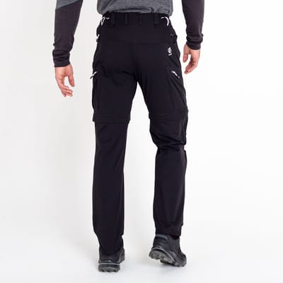 Dare2b Heren tuned in ii multi pocket afritsbare wandelbroek