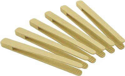 Barbecue-tang 30 cm van beukenhout – duurzaam en praktisch voor elke kok – 6 stuks