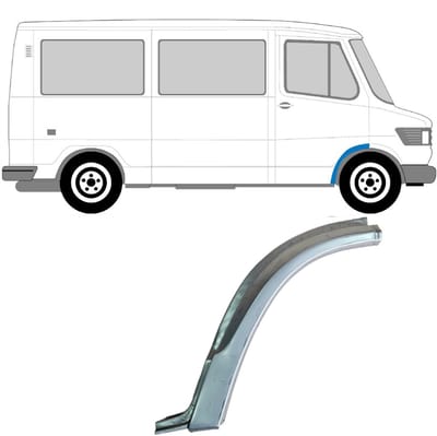 Reparatiepaneel voorspatbord voor Mercedes T1 207-410 1977-1995 / Rechts