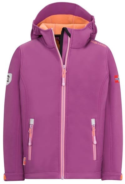 Trollkids Trollfjord Jas Roze 176 cm Jongen