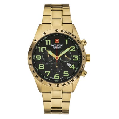 Swiss Alpine Military Combat Light Chrono SAM7047.9114 mannen horloge
