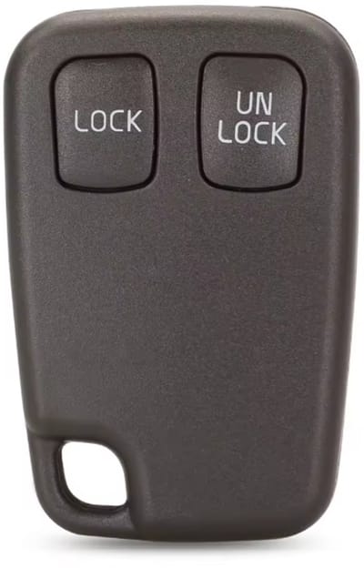 TLVX Sterke Autosleutel Behuizing Geschikt voor Volvo 850 / 960 / C30 / C70 / S40 / S60 / S70 / S80 / S90 / V40 / V70 / V90 / XC70 / XC90 / Ter vervanging van Originele Sleutel behuizing / Afstandsbediening Auto / 2 knops / 2 knoppen / 1 stuks