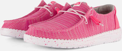 HEYDUDE Wendy Sport Mesh Instappers roze - Dames - Maat 36
