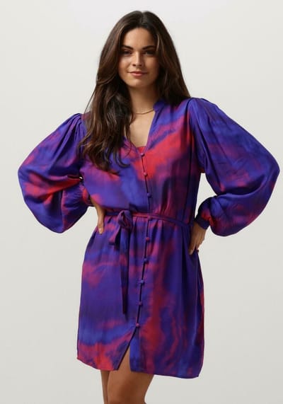 Freebird Wv-cosmic-pes-23-3 Jurken Dames - Rok - Jurk - Paars - Maat XS